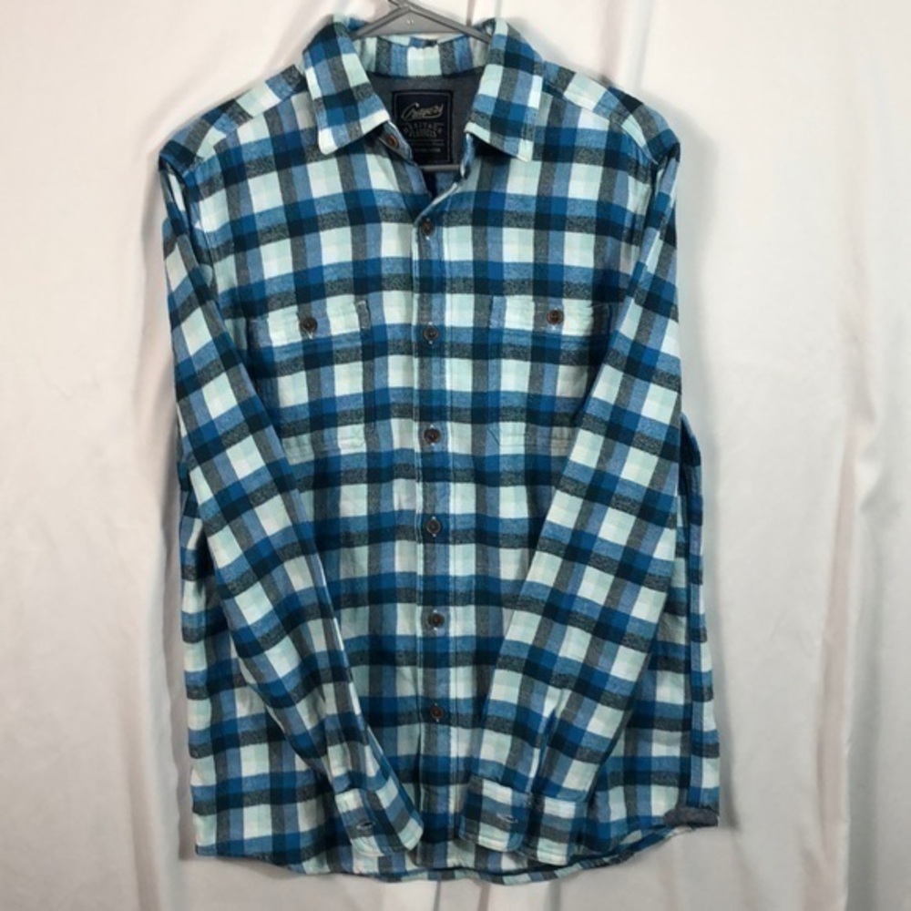 NWT Grayers Gingham Heritage Flannel Size Small